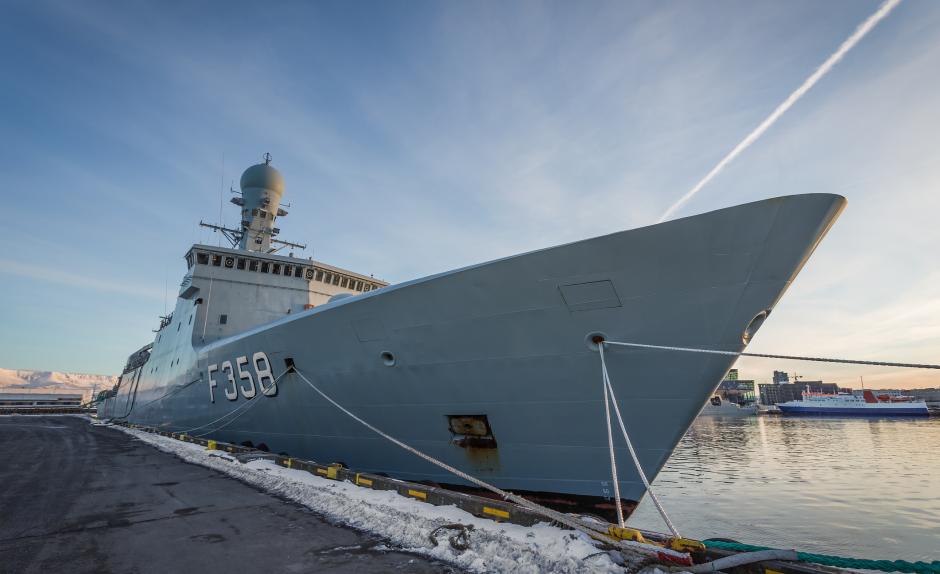 Frigate of the Royal Danish navy 